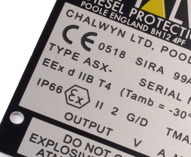 Serial Number & Rating Plates Image